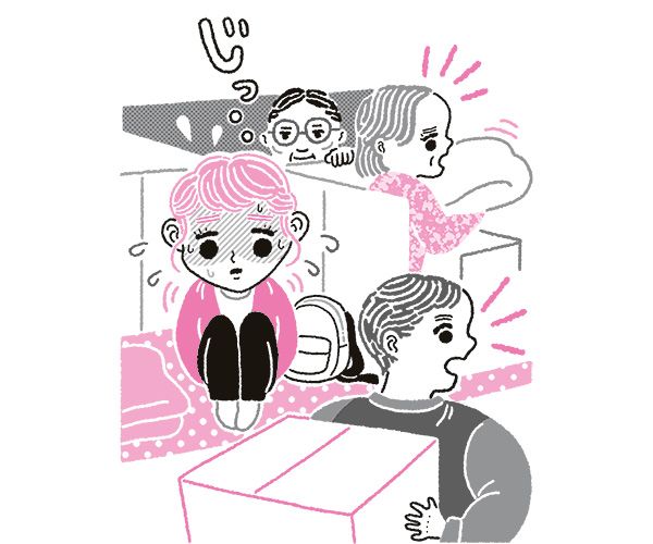 性的被害に遭わないかとにかく不安！