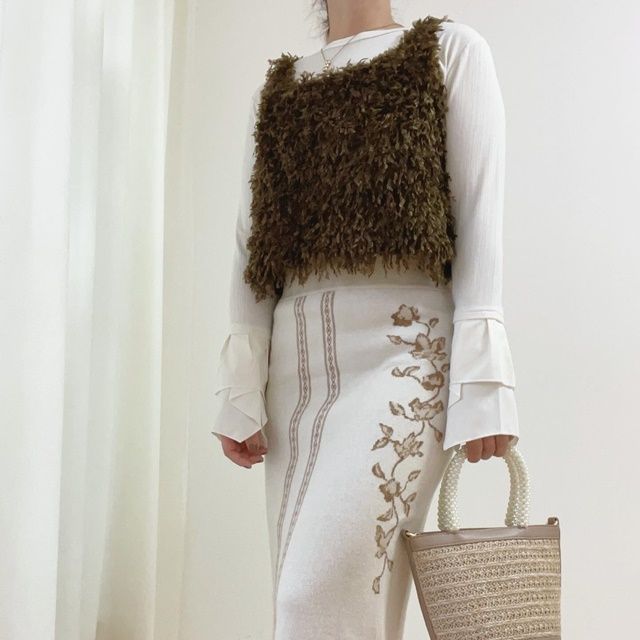 しまむら「シャギービスチェ」