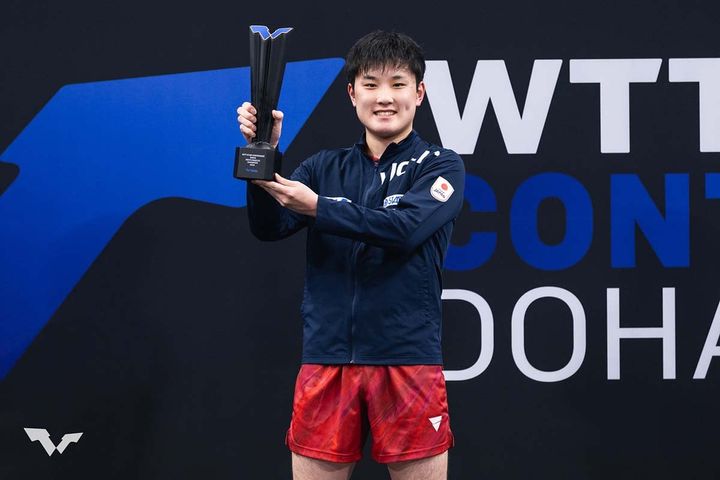 張本智和（C）WTT