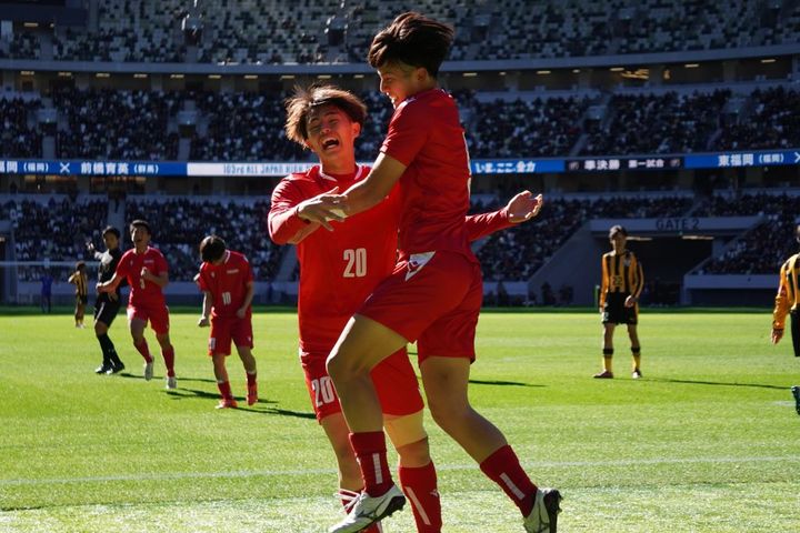 進路未定のストライカー、東福岡高FW伊波樹生は先制点奪取も悔しさにじませ「不完全燃焼」