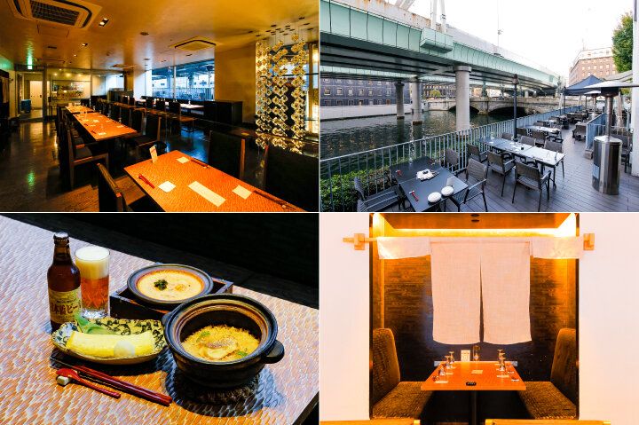 日本橋を眺めながら創作和食とお酒を「ニホンバシ イチノイチノイチ」