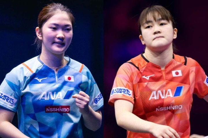 木原美悠、大藤沙月（C）WTT