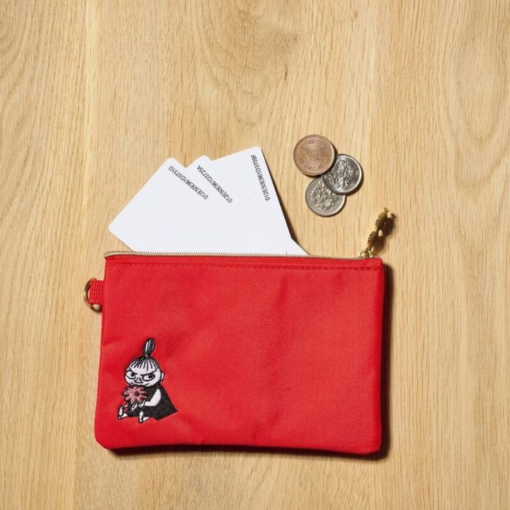 雑誌GLOW3月号の付録 リトルミイの刺しゅう入りポーチ