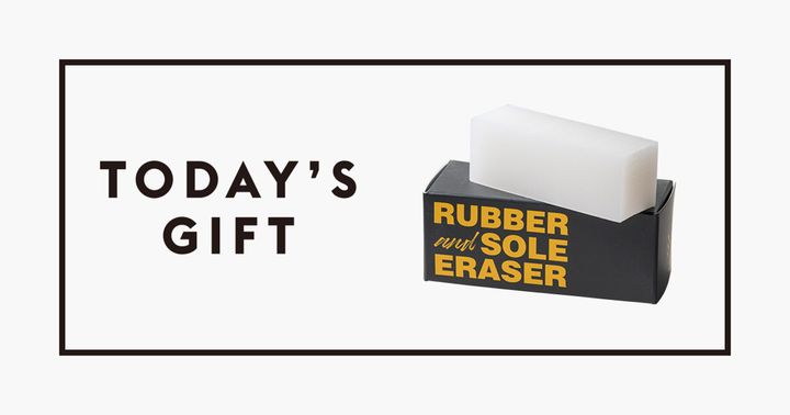 〈FIGURE Care Club〉のスニーカー用消しゴム