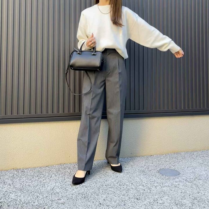 画像: モノトーンコーディネート