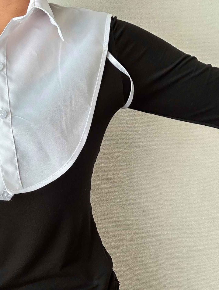 画像: 肩紐はゴムで調節可能！ フィット感を選べる！