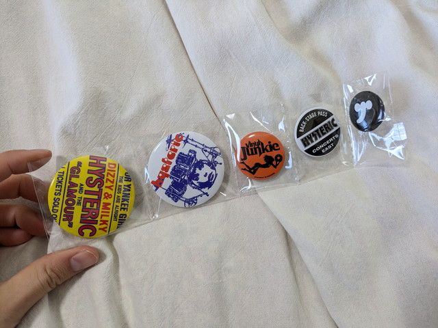 ヒステリックグラマー缶バッチ