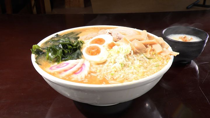 1月14日放送の「ヒューマングルメンタリー オモウマい店」のワンシーン（中京テレビ提供）