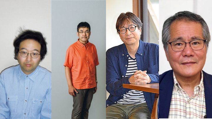 広瀬大志、松本圭二、和合亮一、小笠原鳥類