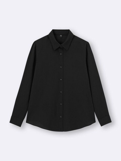 GUのドレープシャツ