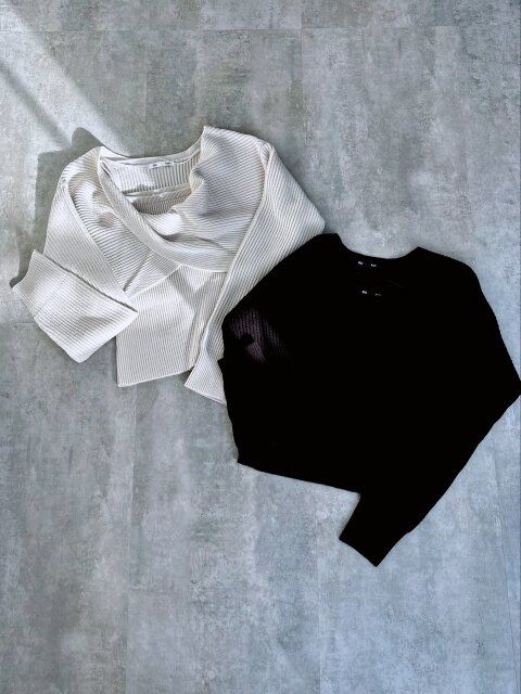 GU 2ピースセーター NATURAL BLACK