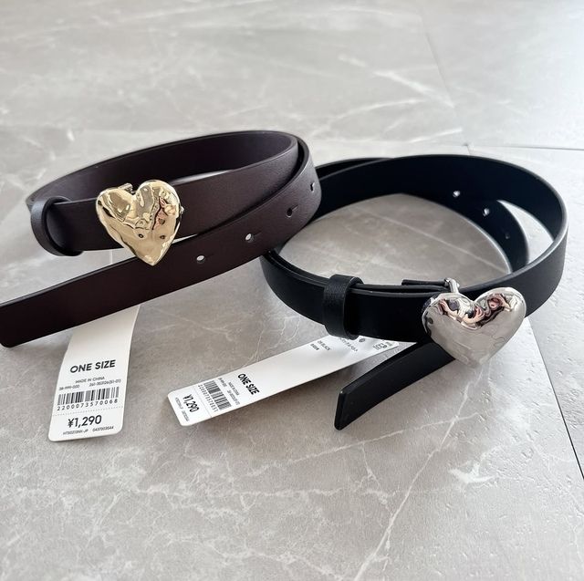 【ビジュ最強❤】ジューシークチュール ハートバックルベルト レディース ベルト 販売 中ファッション - 【ビジュ最強❤】ジューシークチュール