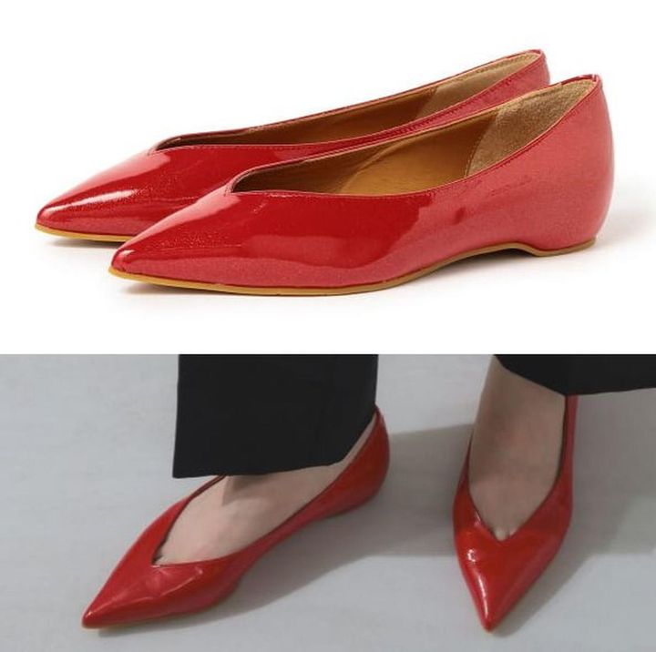 画像: 「PIPPICHIC / ANNA RAIN フラットシューズ」￥38,500 出典：デミルクス ビームス