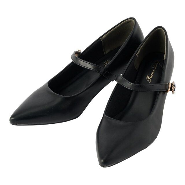 しまむらのストラップパンプス