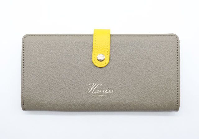 素敵なあの人3月号ハリス長財布付録レビューバイカラーデザイン