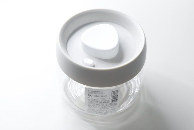 スリーピーのプッシュ式保存容器（500ml）のパッケージ