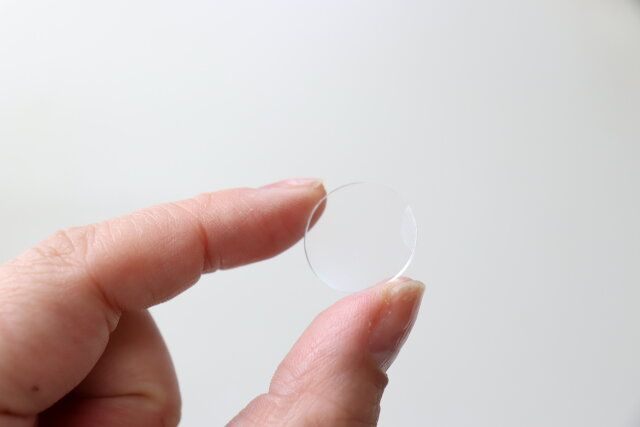 セリアのナノステッカーラウンド 16枚入4