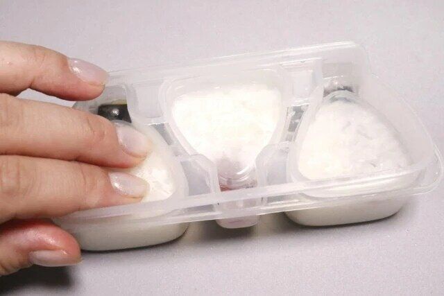 具材が見えるおにぎり型 ミニサイズ 3個用 作成