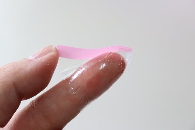 セリアの着けている感覚がないフィンガーラップ 100cm