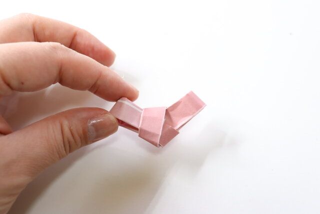 折り箸・結び（国産桧元禄箸10膳） 箸置き完成