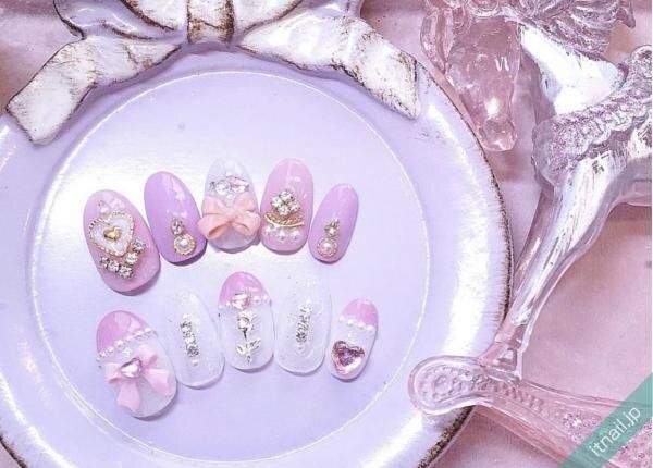 minz池袋が投稿したネイルデザイン [photoid:I0126496] via Itnail Design (745606)