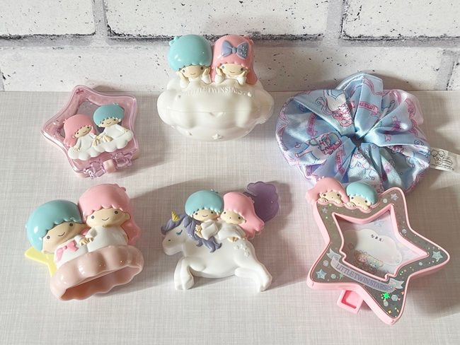 かわいらしい「リトルツインスターズ」のおもちゃ