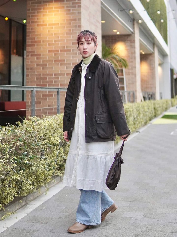 私の愛用Barbourアウター、6つの着こなし【FUDGENA：ハヤシアンナの”微糖カジュアル”のススメ vol.44】