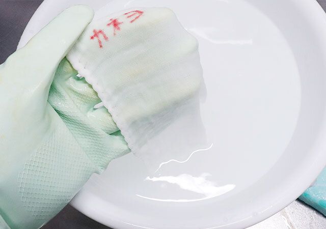 セリアの洗たく石けん あおかくは汚れがよく落ちる