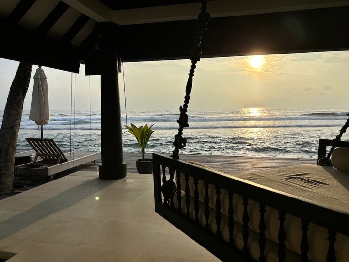 ブランコからの眺め