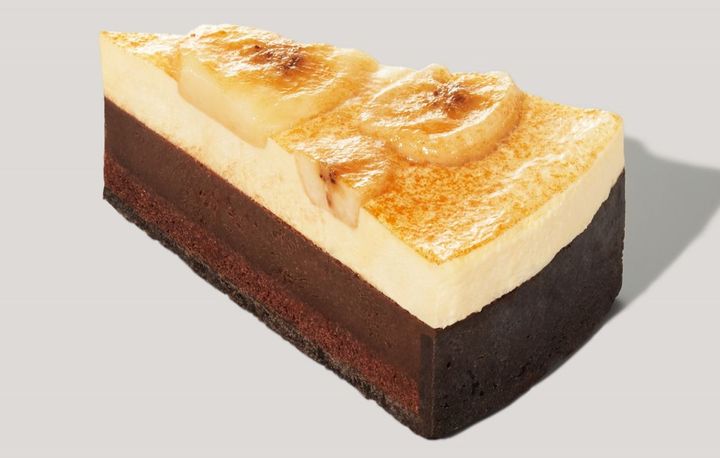 「バナナとチョコレートテリーヌのタルト」580円