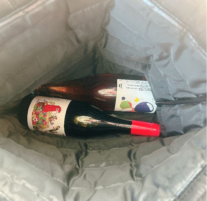 プレインピープルの付録バッグ ワイン2本入れても余裕あり