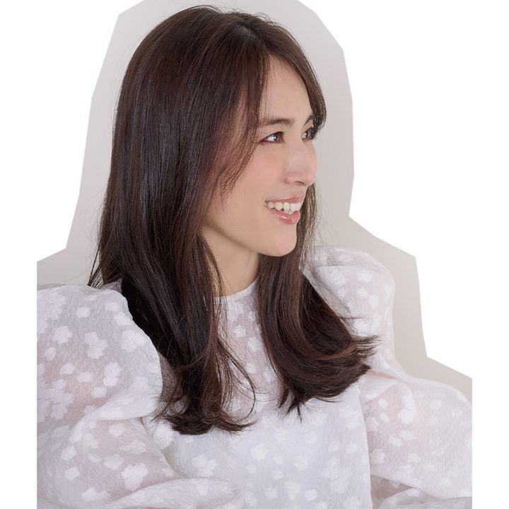 笹川友里さんの対談中の顔写真