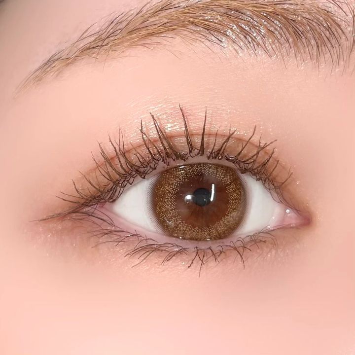 キャンメイク メタルックマスカラ［02］ブラウン スウォッチ