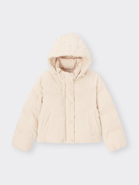 GUのヒートパデッドコーデュロイブルゾン