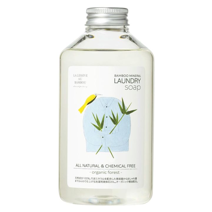 〈ラレシーブオーバンブー〉の BAMBOO MINERAL ランドリーソープ(オーガニックフォレスト)