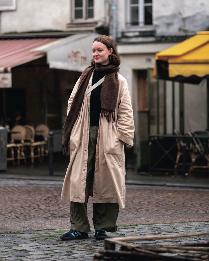 大好きな色を取り入れて、自分らしい着こなしに【パリジェンヌの一週間コーデ】