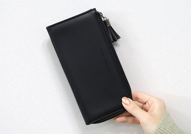 リンネル3月号 付録 ADIEU TRISTESSE kazumi 増刊号 黒財布 サイズ