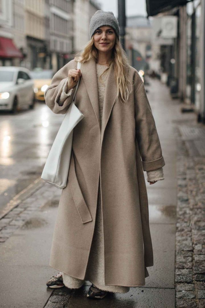 画像: ニュアンスカラーでまとめて温感アップ