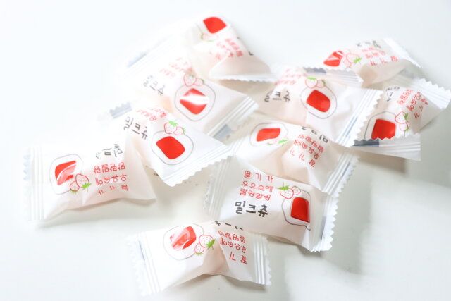 ミルクチュウミニ いちご味