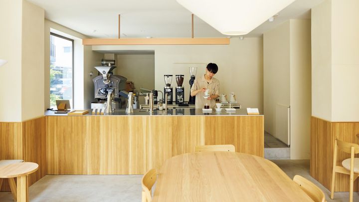 浅草橋〈dotcom coffee 浅草橋〉店内