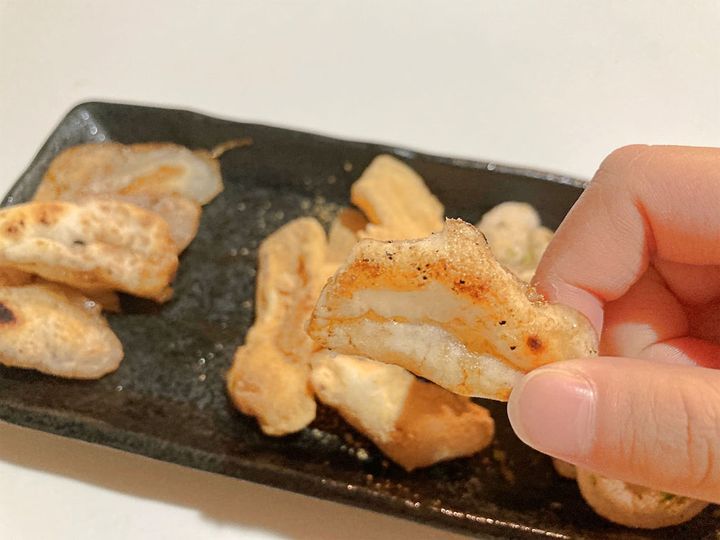 しょうゆ味の切り餅おかき