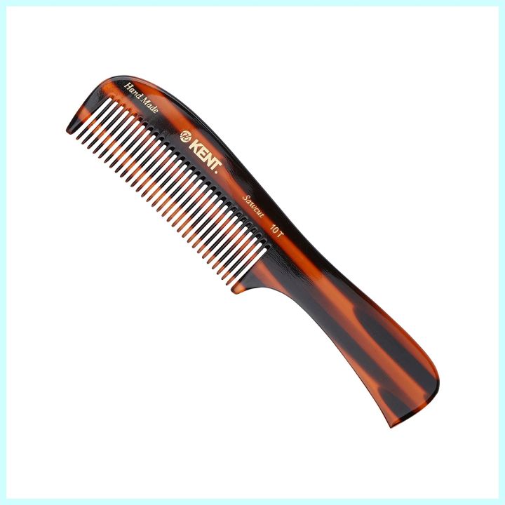 【ヘアコーム おすすめ】KENT ラージハンドル レイクコーム 10T