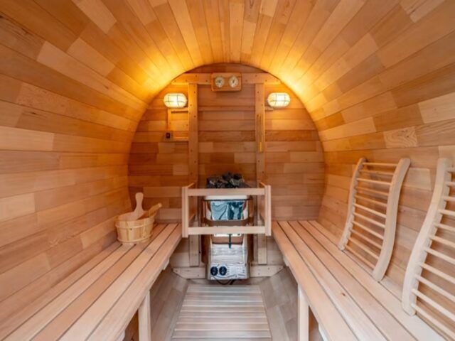 プライベートが確保される貸切サウナ