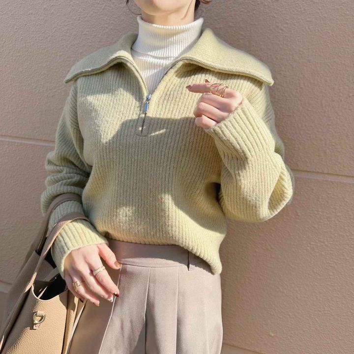 画像: ハーフジップ