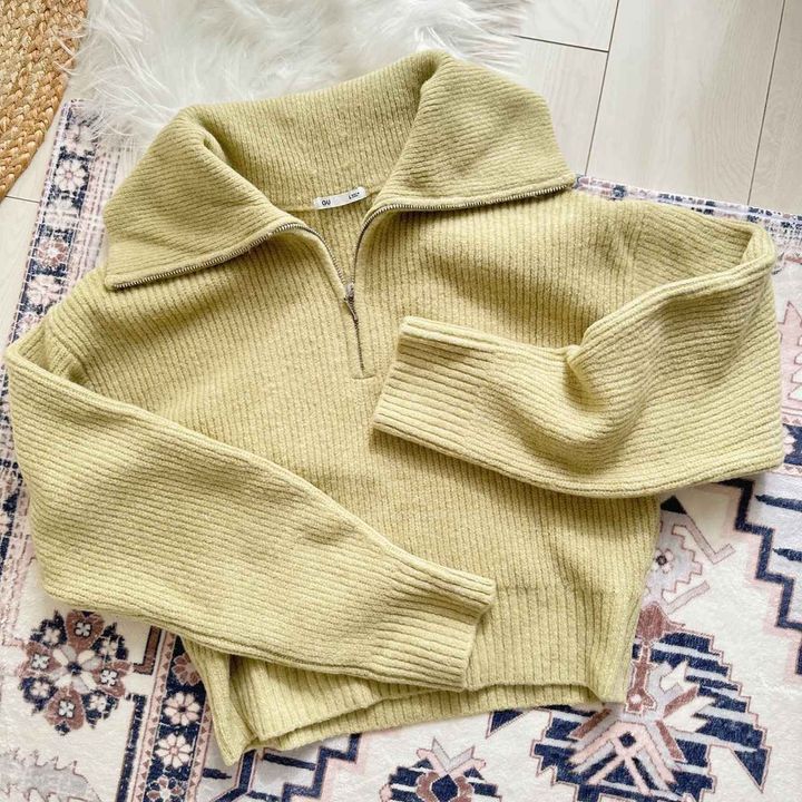 画像: パフィータッチビッグカラーセーター