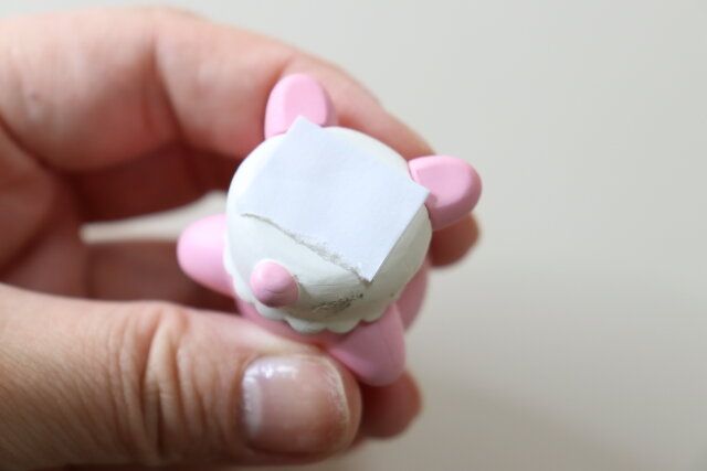 セリア 手で切って使えるナノテープ 使い方 フィギュア