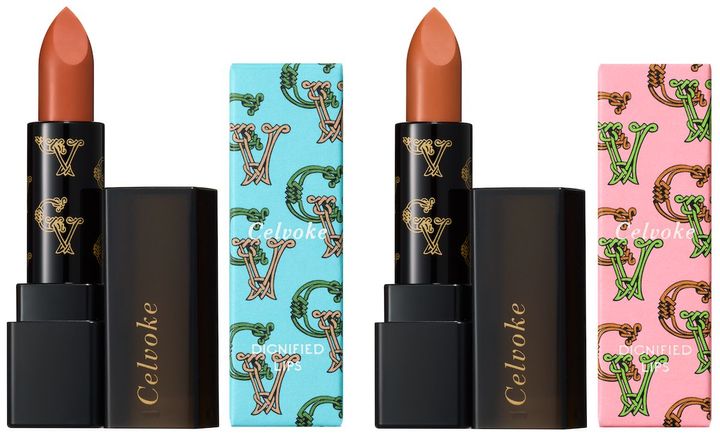 〈左から〉ディグニファイド リップス 09（限定パッケージ）、EX16 各￥3,520（1月29日発売）