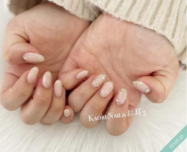 カオリネイルが投稿したネイルデザイン [photoid:I0129842] via Itnail Design (745790)