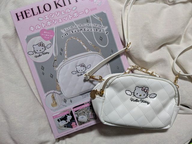 エンジェル キルトポシェットポーチBOOK