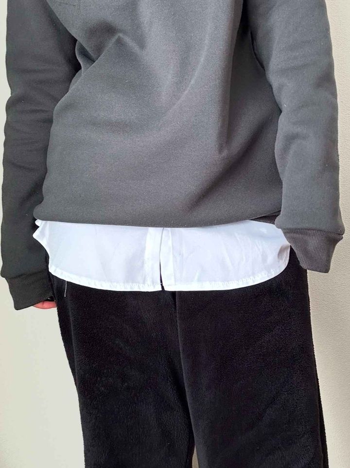 画像: カジュアルなスウェットもおしゃれ見え！